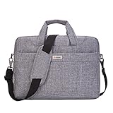 【Passt für meisten 15-15,6 inch Notebook】 External Größe: 42 * 30 * 8cm (L * W * H). Der zusätzliche Reißverschluss an der unteren Tasche kann die Tiefe bis zu 10 cm 