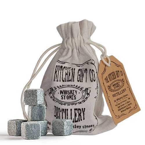 The Kitchen Gift Company Kühlsteine für Whiskey, inklusive Aufbewahrungstasche - 2