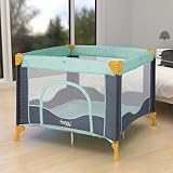 Reisebett Laufstall Babyreisebett Spielstall Babybett Kinderbett Kinderreisebett Tropical - 2