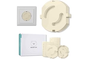 Copriprese per bambini BEARTOP | per l'inserimento | migliore vestibilità | copriprese bambini, copriprese di sicurezza, copriprese elettriche | per bambini | Soddisfazione garantita (3 anni)*