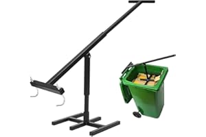 GENERIC Wheelie Bin Compactor Manual Rubbish Press General Waste Compactor - 240L, Posted Same Day, Fast Delivery, Bin Booster