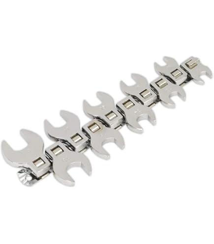 Sunex 1/2'' metric crowfoot wrench set (9730A) - CENTRE OUTILS PLUS