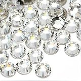 iTemer Strass Steine glitzernden transparent Glitzersteine Flachboden DIY Dekor 1440 pcs -