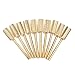 MAKARTT® 10 pcs Carbide Nail Drill Bit Pedicure Middle Electric Drill Bits Nail File Gold for Nail Art Tools Accessory