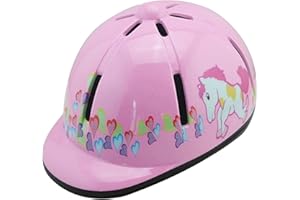 AMUSINGTAO Horse Riding Helmet PVC Horse Riding Helmet Adjustable Horse Riding Hat PVC Safety Headwear Wear-Resistant & Easy Wear w/Air Vent for Women Men Equestrian Equipment