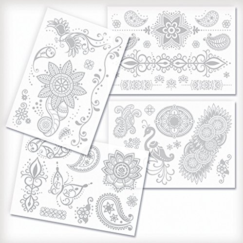 Knorrtoys GL7824 Glitza Fashion – Deluxe Set Oriental, Temporäre Tattoos für junge Erwachsene - 3