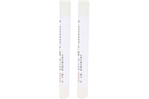 NATUDECO 2pcs Meubles Peinture à Gratter Crayon Peinture Sol Réparation Crayon Meubles Réparation Cire Crayon Patch Peinture Crayon Pour Bois Finitions(BLANC CHAUD)