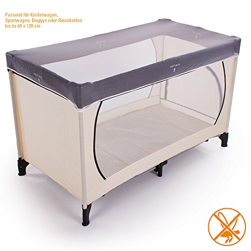 DIAGO Universal-Moskitonetz für Kinderwagen und Reisebetten Kinderwagenzubehör - 4