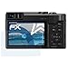 Produktbild Panasonic Lumix DC-TZ91 Folie - 3 x atFoliX FX-Shock-Clear stoßabsorbierende ultraklare Panzerfolie Displayschutzfolie
