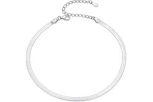 Silvora Tobillera Mujer Pulsera de Tobillo Plata de Ley 925 Cadena Fina Ajustable de Pie Pulseras Tobillera de Verano para Playa Piscina Playa Calle Vacación