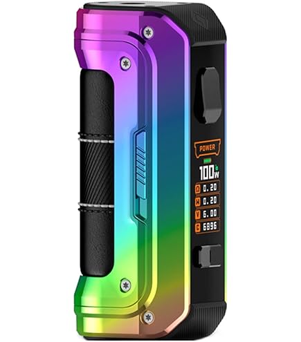 Geekvape Aegis Mini 80W TC Box MOD batterie intgre 2200mAh tanche aux  chocs et  la poussire pour une longue dure de vie 100% origine Mod(Furtif  et noir) : Amazon.fr: High-Tech
