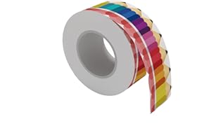 TEOGNEOT Lápices Borde Tablón de Anuncios, 66 Pies/ 20 m Bordes Tablones de Anuncios Coloridos Bordes de Decoración de Regreso a la Escuela