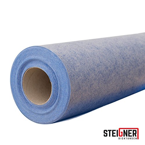 Abdichtungsbahn Dichtungsband Entkopplungsmatte 1m 100cm BLAU Dichtbahn Abdichtbahn Dichtfolie Duschelement Abdichtband Entkopplungsbahn Dichtband Abdichtung Dusche Bad Fliesen wasserdicht Dichtfolien - 3