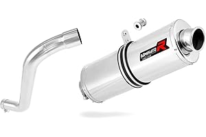 DOMINATOR EXHAUST SYSTEM Exhaust silencer muffler Dominator OVAL compatible with F650 FUNDURO + DB KILLER