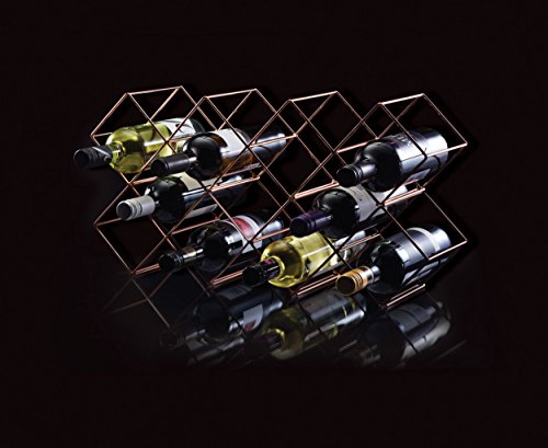 Bar Craft Weinregal, 58 x 14,5 x 14,5 cm, 7 Flaschen, stapelbar - 4