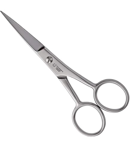 Tenartis 166 Bart- Und Haarschere 11,5cm Aus Italien – Professionelle Schere Aus Kohlenstoffstahl