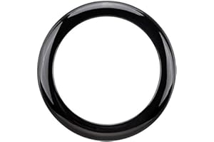 OUDILEE Rear Boot Ring Badge Surrounding Cover, Car Rear Badge Cover Compatible with BMW F20 F21 1 Series 2011-2019 M135i M140i (Gloss Black)