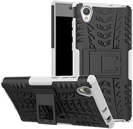 Sony Xperia L1 Case,AyiHuan [Outdoor series] Heavy Duty Shock Proof Protective Armour Dual Protection Case with Back Stand Bumper Protective Case for Sony Xperia L1,white