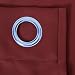 Deconovo Solid Blackout Curtain Eyelet Curtain Thermal Insulated Window Blackout Curtain for Babies Room 140x180 cm Red 1 Panel