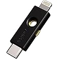 Yubico YubiKey 5Ci - Two Factor Authentication Android/PC/iPhone Security Key, Dual Connectors for Lighting/USB-C - FIDO Certified USB Password Key, Protect Online Accounts with More Than a Password