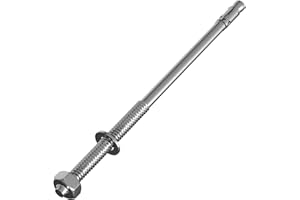 5x Lumonic Ancre lourde M12x240mm | ancrage à clavette de haute qualité galvanisé | Montage traversant, IMMÉDIATEMENT RÉSILIENT | Ancrage dans le béton,