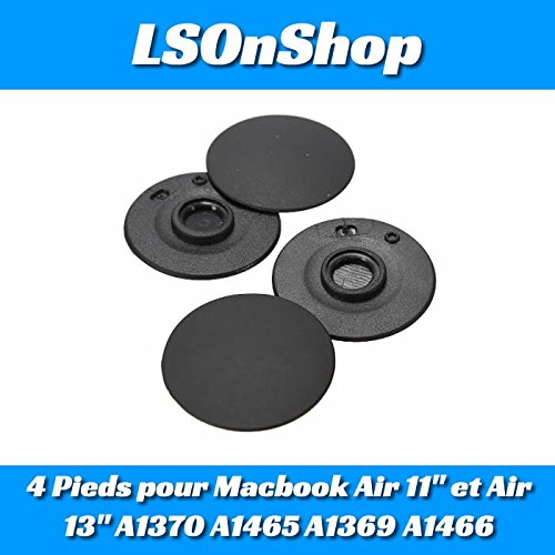 '4 Füße für MacBook Air 11 "und Air 13 A1370 A1465 A1369 A1466