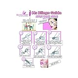 Bling Art False Nails Französisch Maniküre Weiß Manicurette 24 Medium Tipps UK - 8