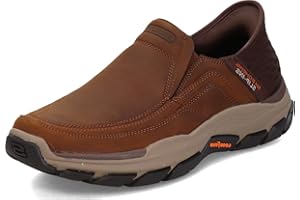 Skechers Homme Respecté – Elgin Mains Libres À Enfiler Mocassin