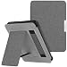 Produktbild MoKo Hülle für Kindle Paperwhite, PU Leder Tasche Schutzhülle mit Auto Sleep/Wake up Funktion Standfunktion für Kindle Paperwhite - Grau