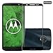 Produktbild Voviqi Moto G6 Plus Panzerglas, Hüllenfreundlich Vollständige Abdeckung Schutzfolie gehärtetem Glas Folie Blasenfrei Volle Abdeckung Displayschutzfolie für Moto G6 Plus (Schwarz)