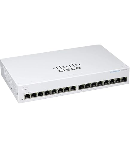 Cisco Business CBS110-8PP-D Unmanaged Switch, 8 Port GE, Partial