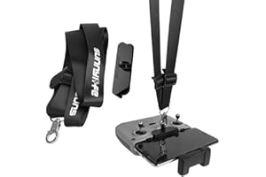 Motutech Sangle au Cou + Support pour DJI Mavic 3 / AIR 2S / Mavic Mini 2 / Mavic Air 2 Télécommande Longueur Réglable