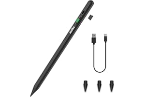 ANTIKA Stylus Pen for iPad Digital iPad Pencil 2NDGen 12 Hour Constant Writing Tilt Sensitivity Palm Rejection Magnetic Pen for iPad Air 3/4/5, iPad Mini 5/6, iPad 6-10 Gen, iPad Pro 11 (Black)