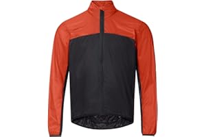 VAUDE Fahrradjacke Matera Air Jacket, ultraleichte Windjacke Herren 150 g, wasserabweisende Windjacke Rennrad Herren, winddichte & atmungsaktive Sportjacke