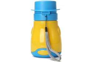FIREANGELS Orinal de inodoro de emergencia para niños, inodoro de bebé, para coche, a prueba de fugas, para niños, orinal, para entrenamiento de bebé, orinal, para viajes, portátil, asiento de inodoro de 600ML