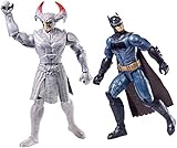 Ab 3 Jahren Mattel FGG85 - DC Justice League Movie Steppenwolf vs. Batman Figuren, 2er-Pack,30 cm