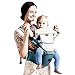 Bebamour Baby Hipseat Baby Carrier Backpack 9 in 1 Carry Ways (Lake Blue)