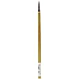 Winsor & Newton Series 150 Bamboo Short Handle Brush-Round #2, Brown