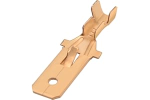 Heschen rapida Splice capicorda a forcella maschio 7.8 mm a crimpare connettore non isolati 100 pz