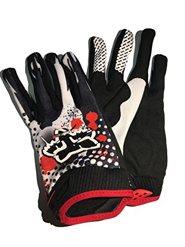 Fox Riot Motocross Handschuhe Fahrrad Racing Full Finger bequem elastisch und ideale Atmungsaktivität