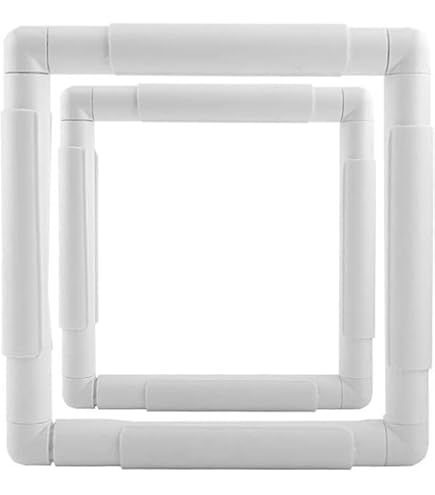 Telaio per ricamare - Telaio in legno con clip per tavolo - Luca-S
