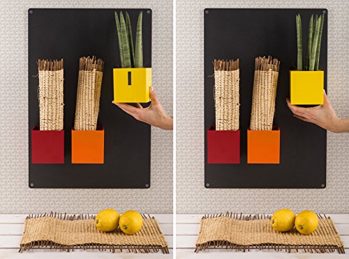 Sgaravatti KalaMitica, anthrazit Metallplatte, 56 x 38 cm - 4