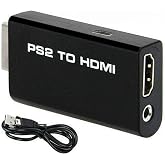 Playstation 2 Ps2 To Hdmi &Ccedil;evirici Tv Kablosu Adapt&ouml;r D&ouml;n&uuml;şt&uuml;r&uuml;c&uuml; &Ccedil;evirici Hoparl&ouml;r Ses &Ccedil;ıkışlı