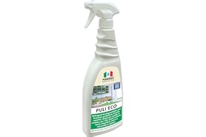 MARBEC PULI ECO 750ML Detergente sgrassante multiuso per la pulizia quotidiana di superfici a contatto con i cibi: piani cottura, tavoli, frigoriferi, forni a microonde.