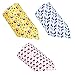 Set Of 3 Baby Cute Bandana Drool Bibs Unisex Cotton ( NO: 8 . 9 . 10 )