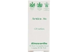 KSWEGKC Ainsworths Arnica 30C Homoeopathic Remedy 120 tablet