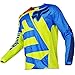 Produktbild Fox 2017 Kinder Motocross / MTB Jersey - 180 NIRV - gelb-blau: Größe Jersey: L 135-146 cm