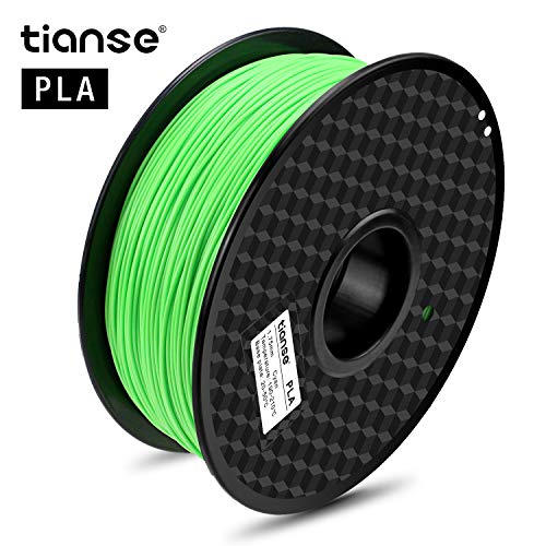 TIANSE Filamento de PLA para la impresora 3D / Pluma 3d, 1 kg 1,75 mm(Cian)