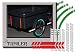 Produktbild SafeTrailer 12teiliges Aufkleber Set - Konturmarkierung für Transportanhänger Roland Big Boy mit Tiefdeichsel
