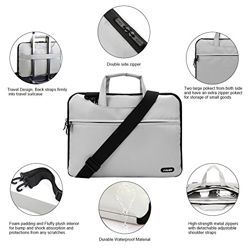 11 Zoll Laptop Tasche mit Schultergurt, Hülle Tasche Aktentasche für 11-11.6 Zoll Laptops / MacBook / Notebook - 6